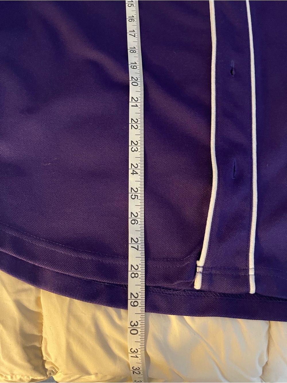 Baltimore Ravens Ray Lewis #52 NFL Purple Button Front Jersey Shirt - Picture 6 of 6